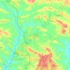 Umuahia North topographic map, elevation, relief