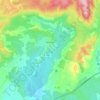 Villeveyrac topographic map, elevation, relief