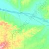 Agatu topographic map, elevation, relief