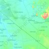 Tudun Wada topographic map, elevation, relief
