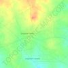 Kabo topographic map, elevation, relief